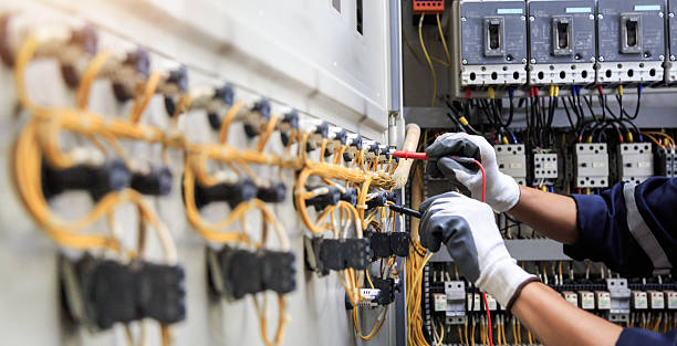 Professional Electrician technician working in Smyth County County, VA